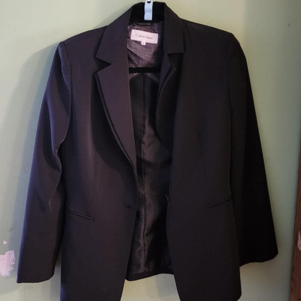 Black Calvin Klein Blazer